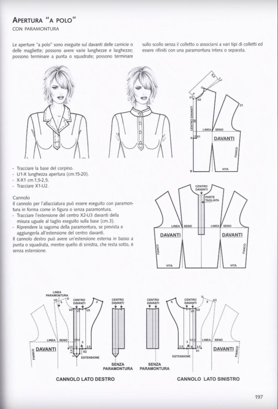 裁剪图 | 30款创意女装领子的结构纸样!