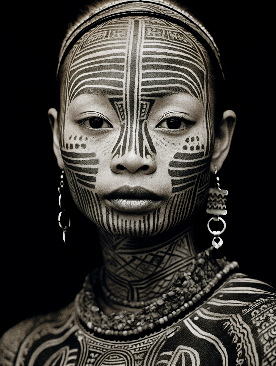 如果绘制照片美丽,则有可能说明独龙族女性文面是因图腾崇拜;反之,则