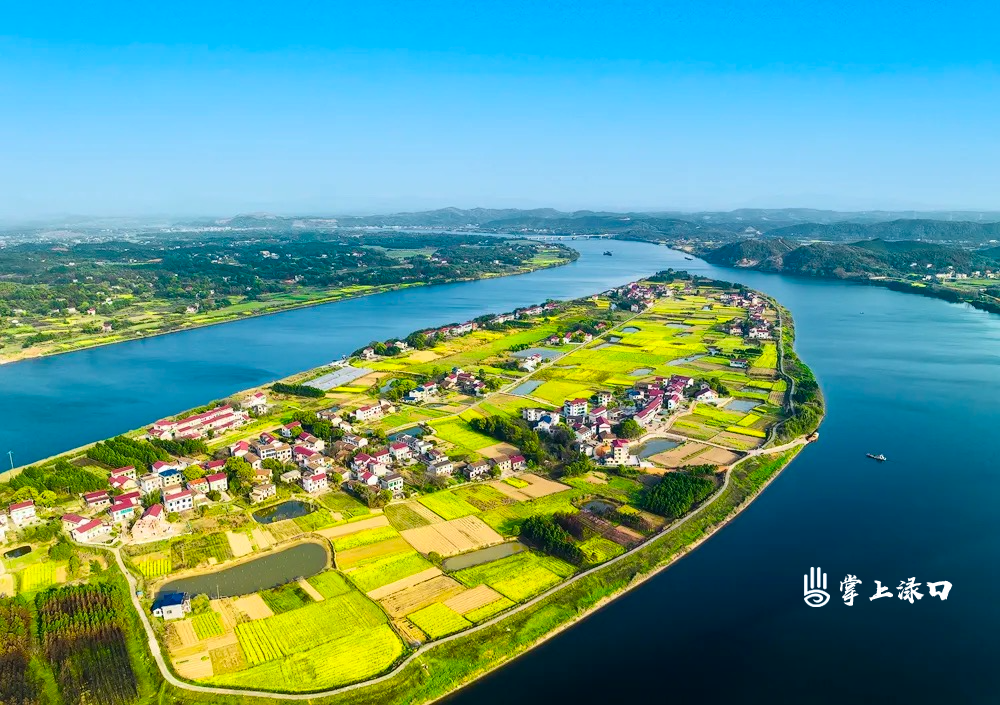 千余游客畅游株洲最大江心洲