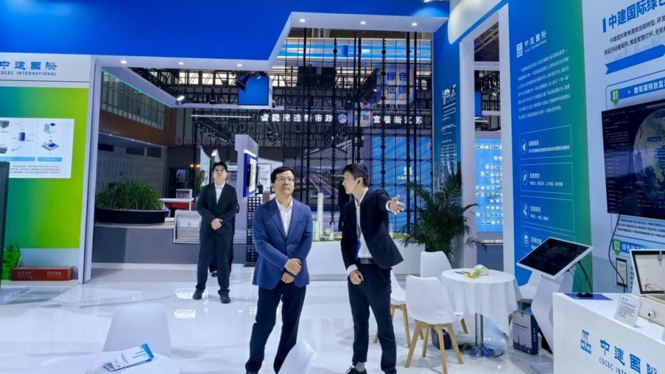 中建国际亮相江苏绿色低碳建筑国际博览会_腾讯新闻