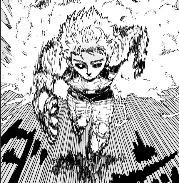 一拳超人原作142话：杰诺斯升级后实力爆棚，埼玉看后只能离开