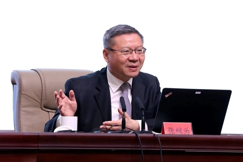 "复旦大学中国研究院院长张维为作客"沪喀文化讲堂"_腾讯新闻