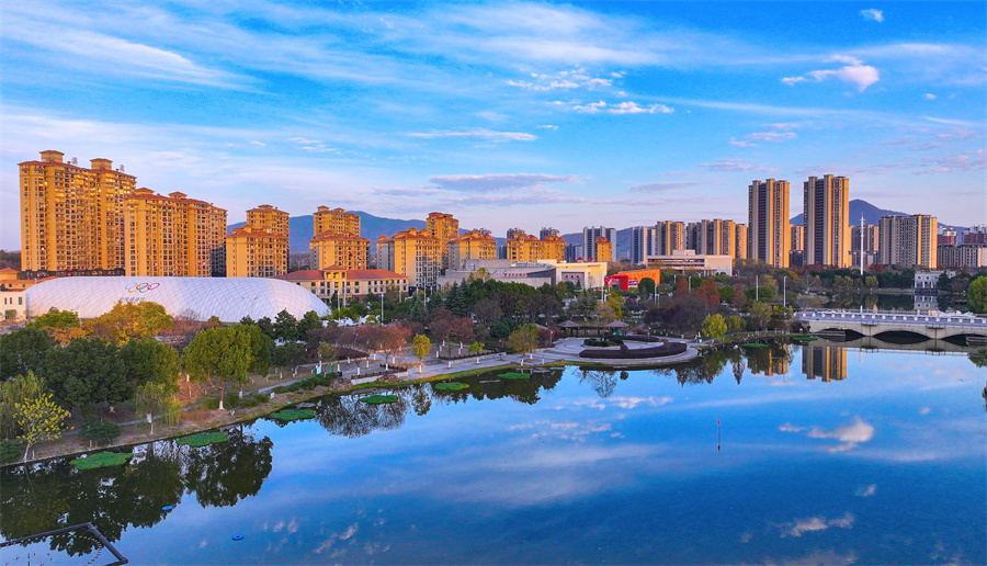 芜湖繁昌:冬日公园景色美