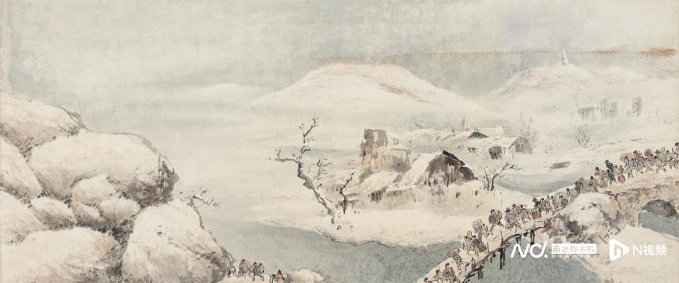 回望“染着硝烟的艺术”，感受关山月抗战画中的民族精神-腾讯新闻