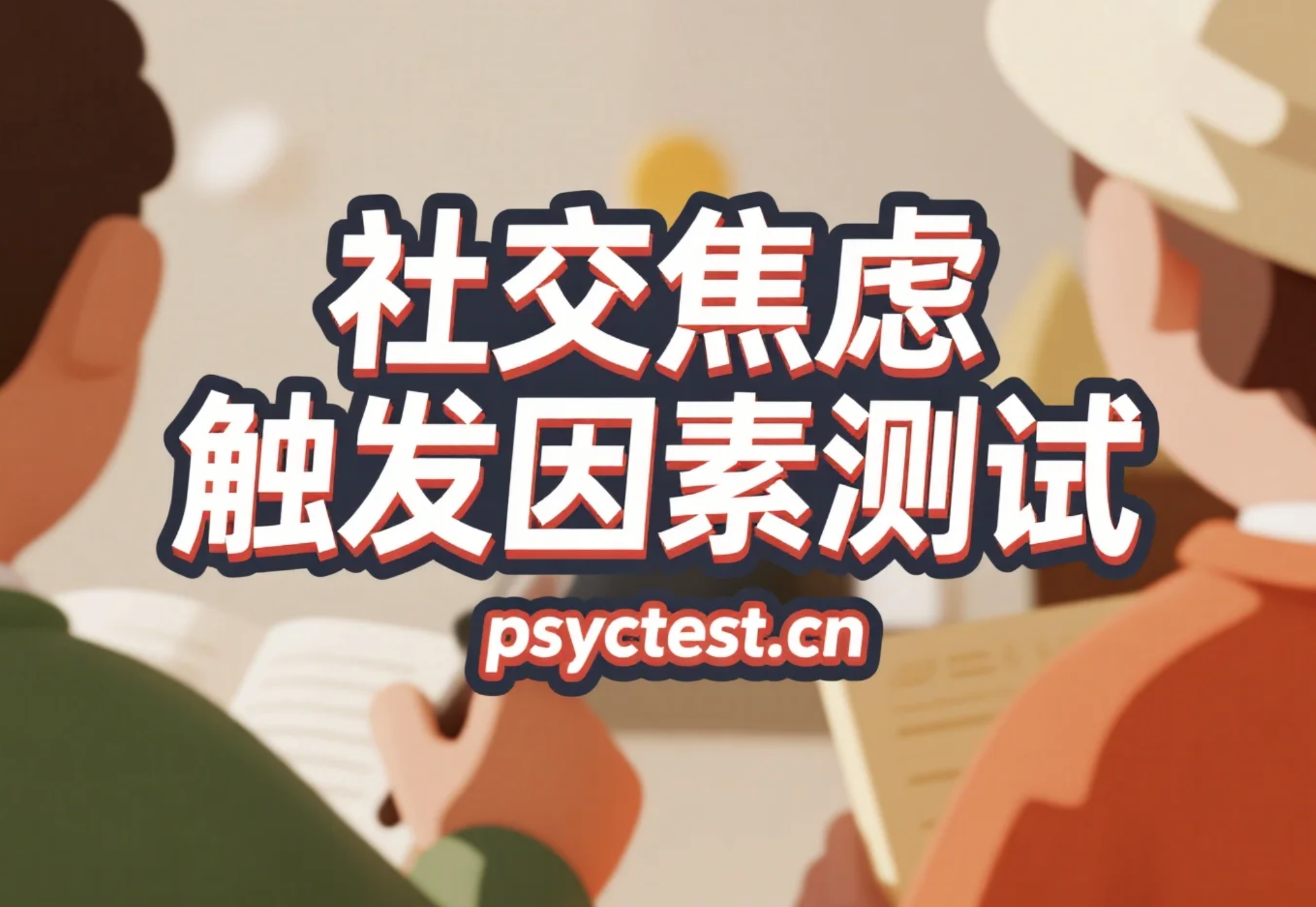 社交焦虑触发因素测试评估量表｜找出你的社交焦虑来源