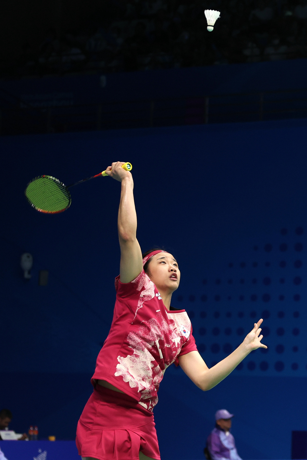 羽毛球——女子单打:韩国选手安洗莹晋级16强