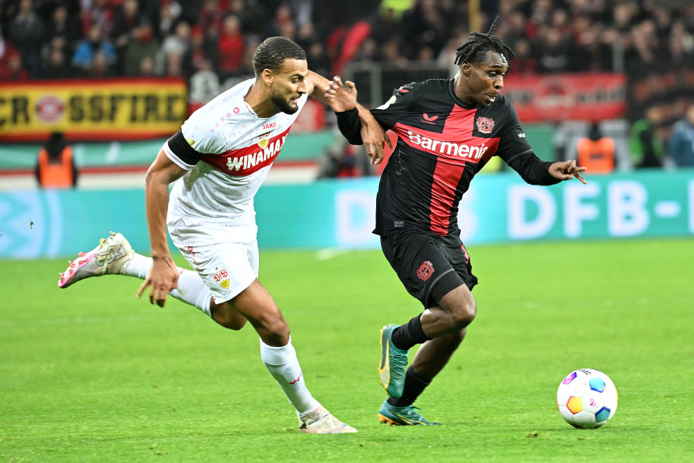 足球德国杯勒沃库森胜斯图加特