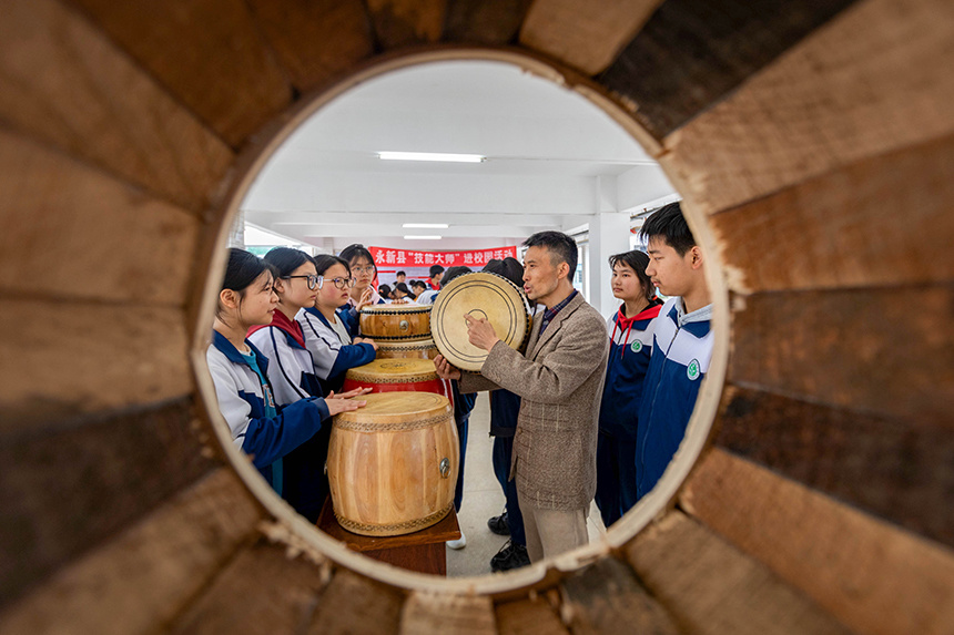 江西永新傳統文化進校園