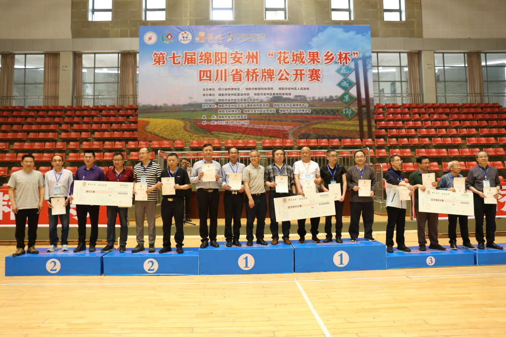 四川桥牌公开赛圆满收官_腾讯新闻