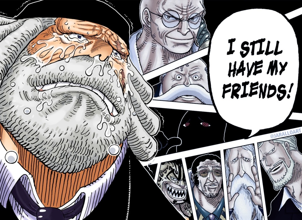 海贼王1110话情报继五老星之后四皇巴基红发先后到达弹头岛