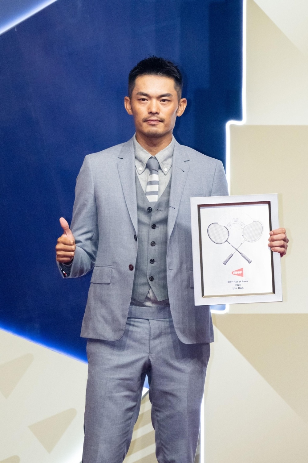 羽毛球林丹李宗伟入选世界羽联名人堂仪式举行