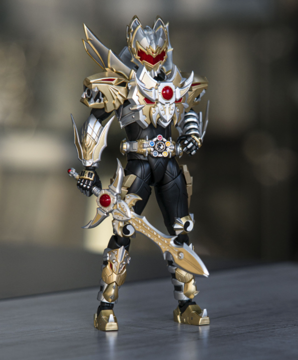 铠甲勇士:期待已久的形刻系列帝皇侠手办先行图 不愧是终极铠甲_腾讯