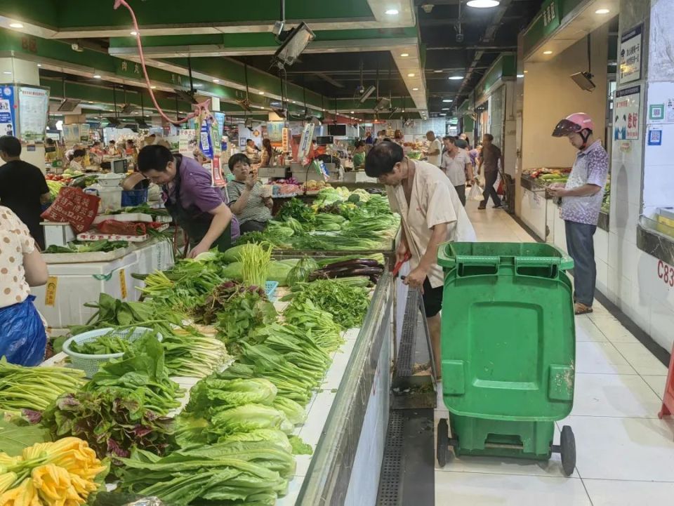 桂林西门菜市场图片