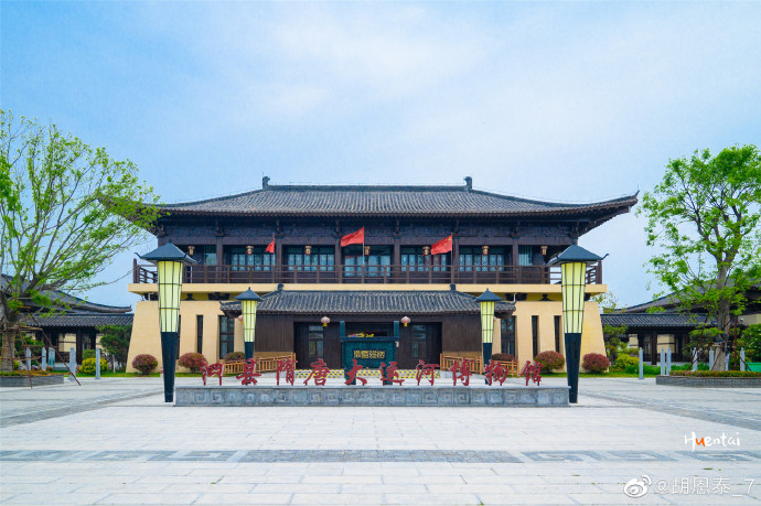 泗县隋唐大运河博物馆 (摄影师:胡恩泰)时光穿梭千年,繁闹的运河景象