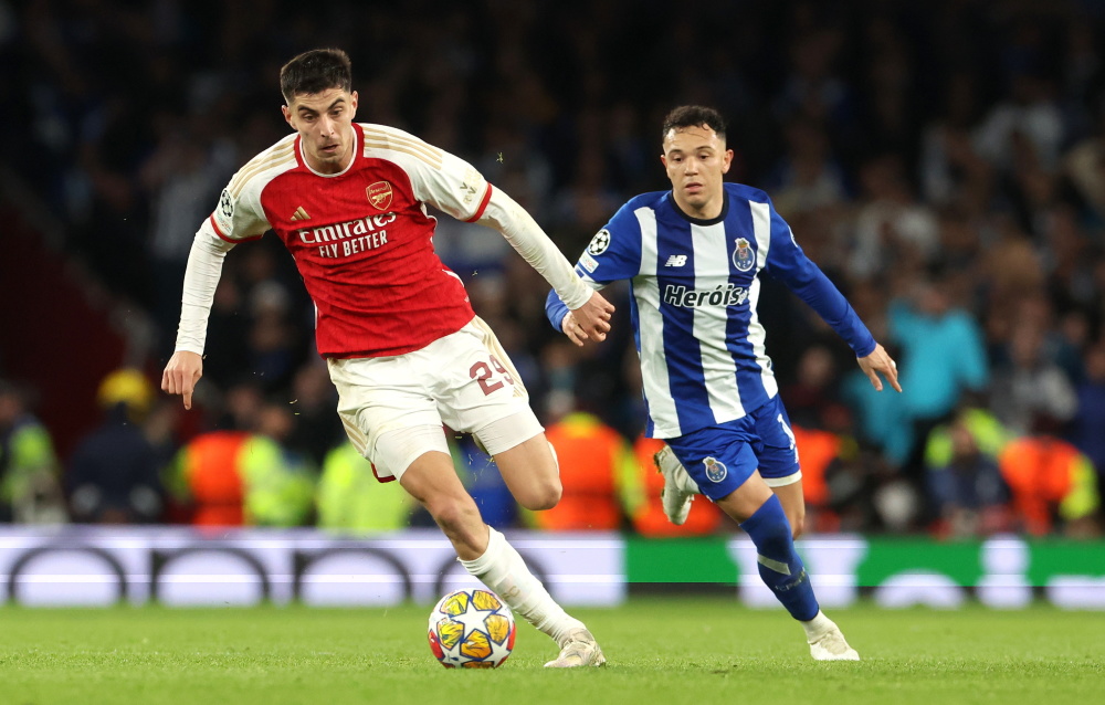 足球欧冠联赛阿森纳晋级八强