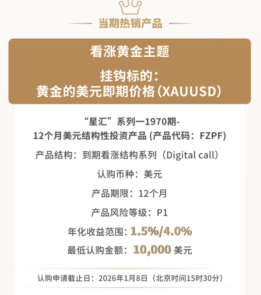 黄金热浪再起！银行密集推出结构性存款，收益“冲”上4%-腾讯新闻