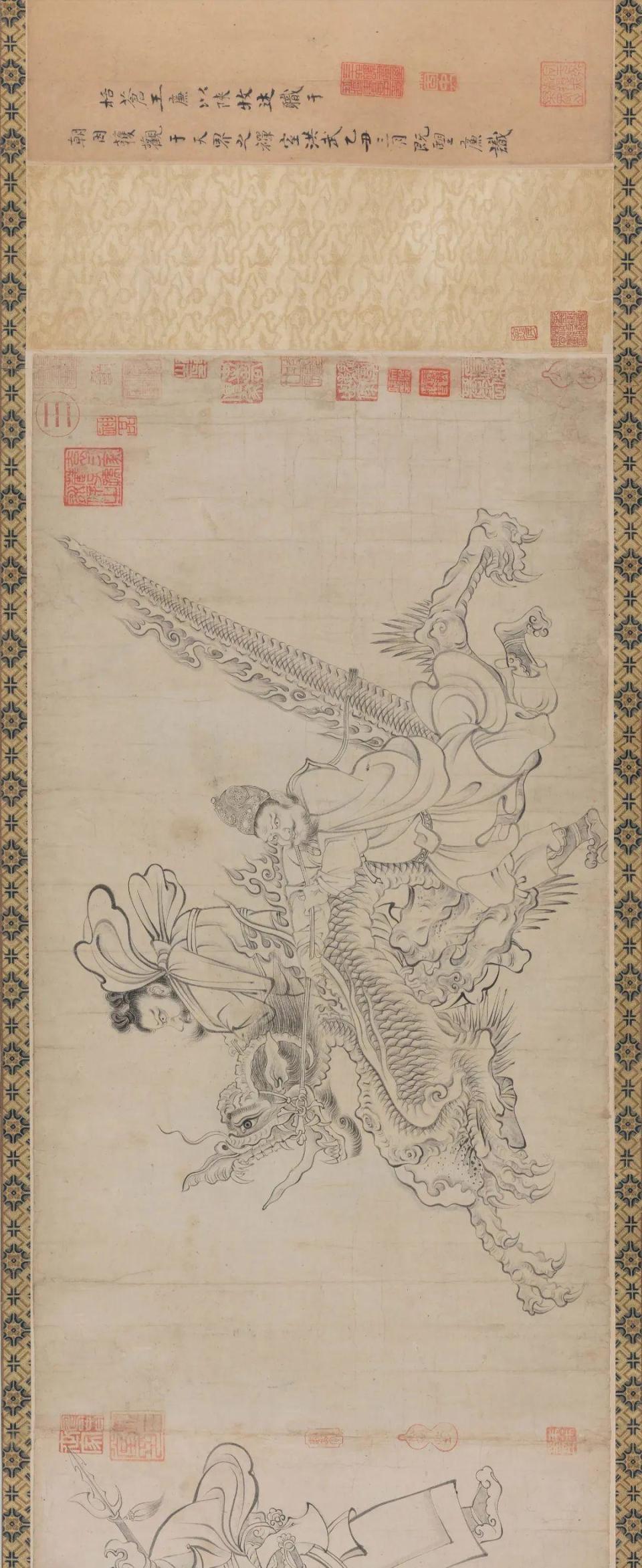 时光褶皱· 大唐画圣吴道子的千年传奇（二）《送子天王图》（日本