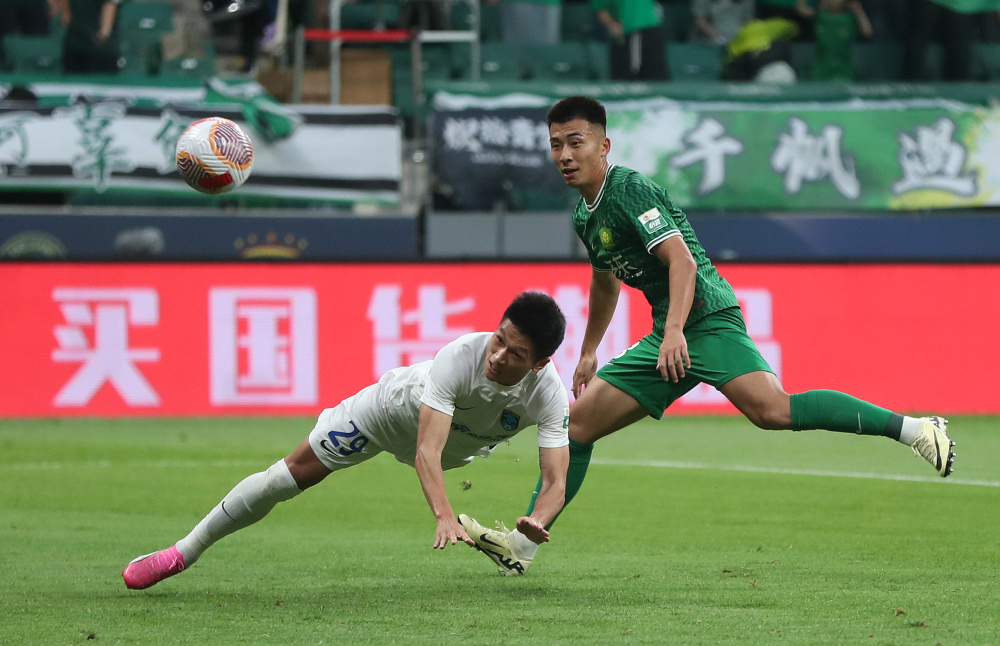 足球——中超:北京国安对阵南通支云