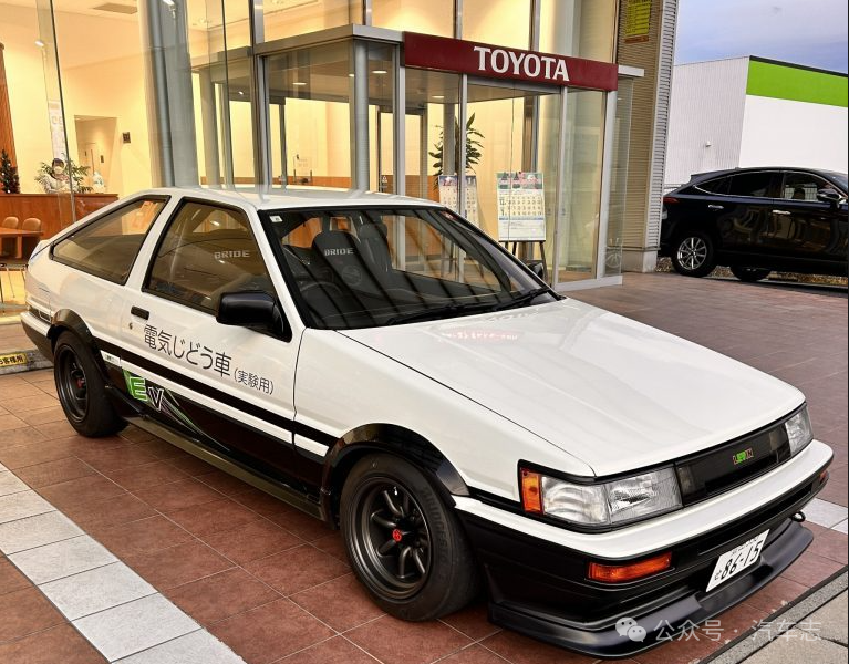 丰田ae86 bev纯电动概念车这台2023丰田ae86 bev纯电动概念车,丰田gr