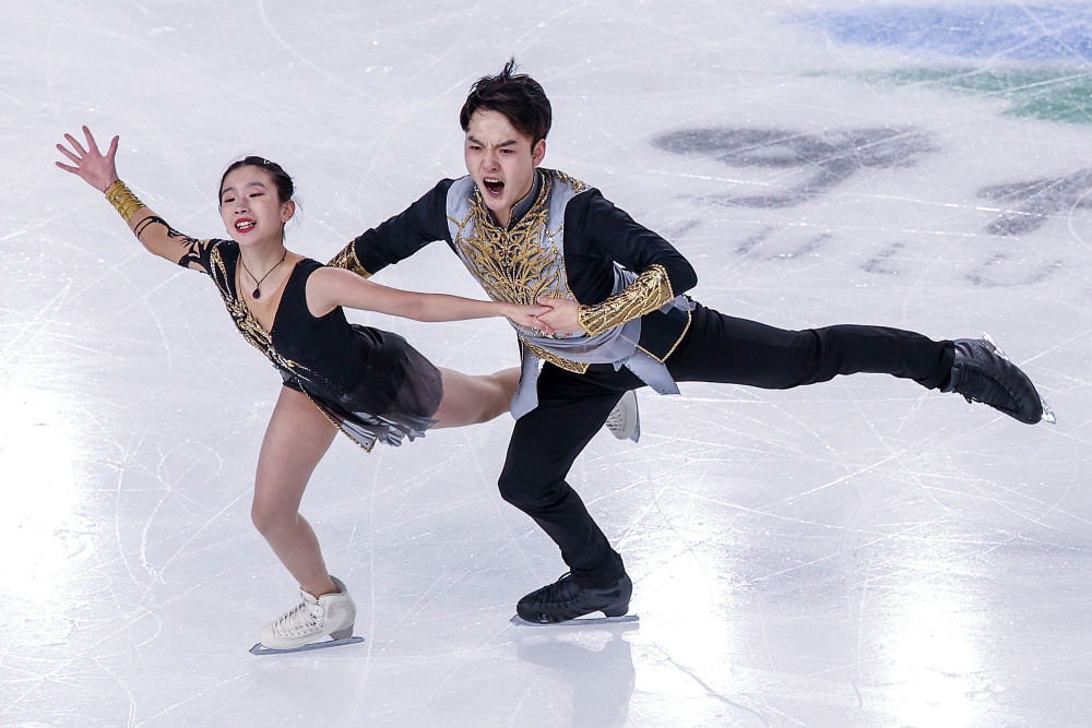 花样滑冰公开组团体赛双人滑短节目赛况
