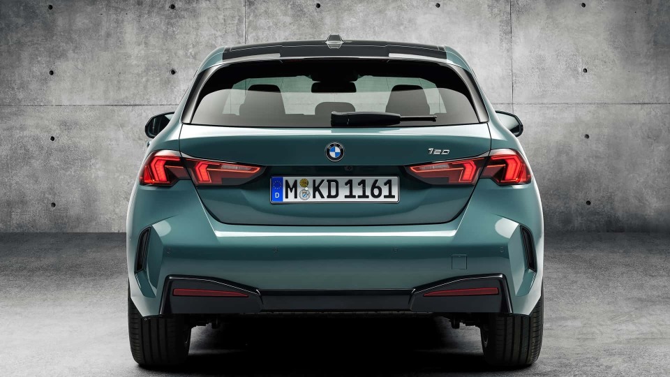 外观设计相当个性,全新宝马1系两厢版海外首发