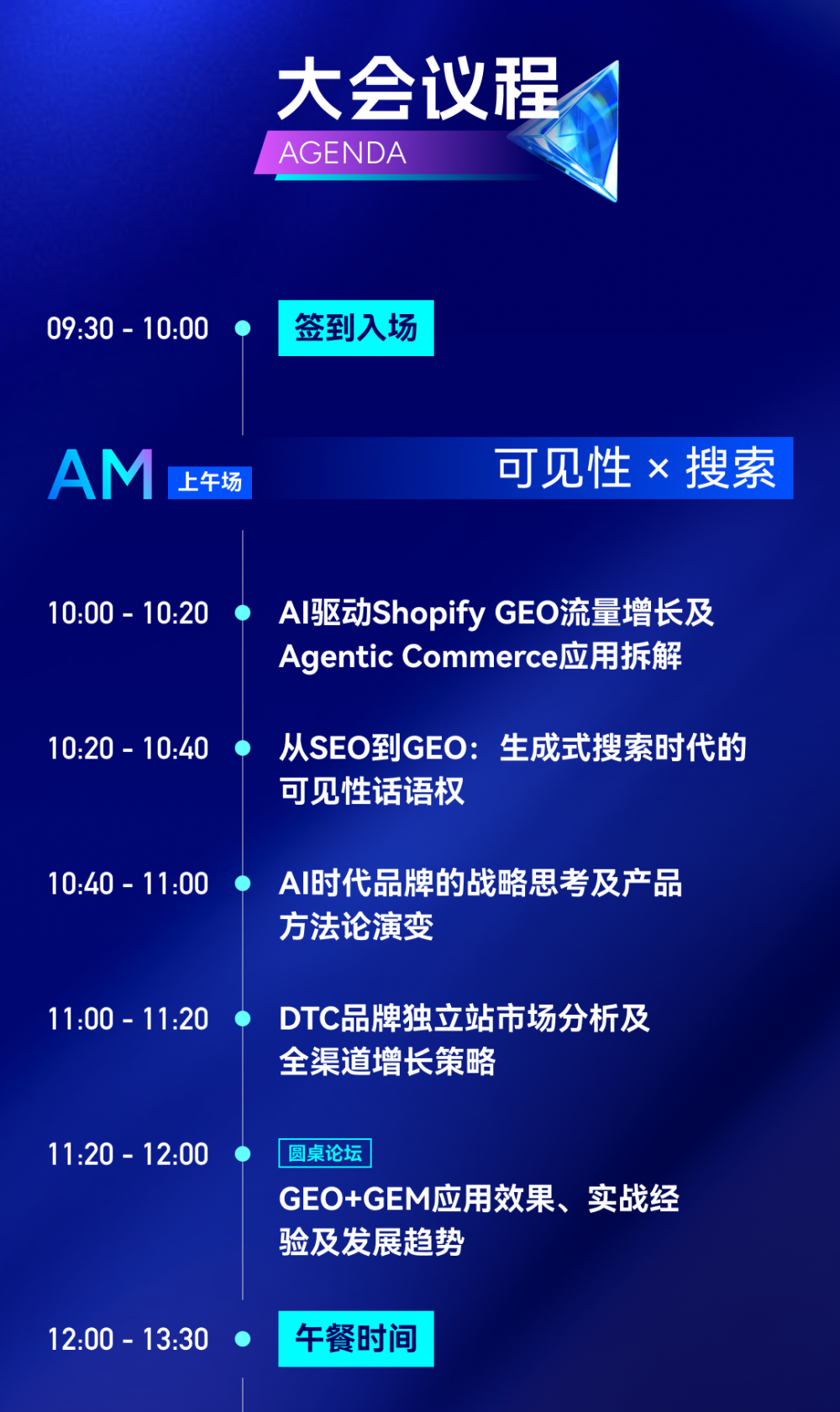 3月7日深圳见 | 可见性增长峰会: 200位实战派私享的GEO+GEM盛会 · 原文图片 2