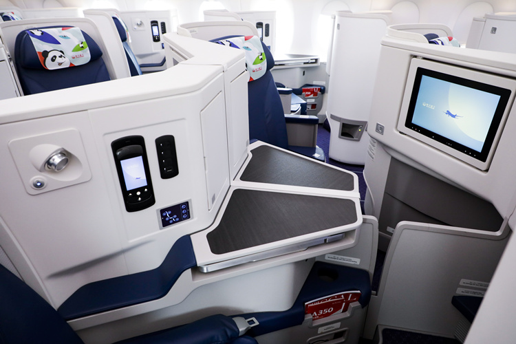 川航即将投放空客a350机型在重庆江北机场运营