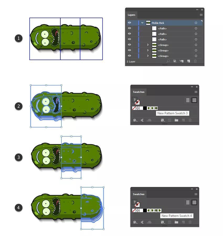 ai制作泡菜字效