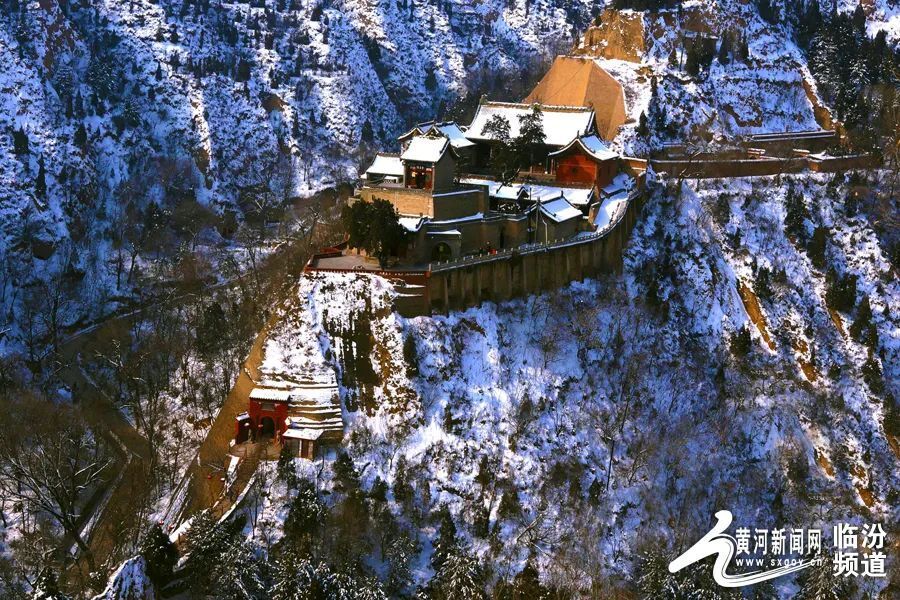 大美山西丨雪霁小西天宛若扁舟慈航普渡