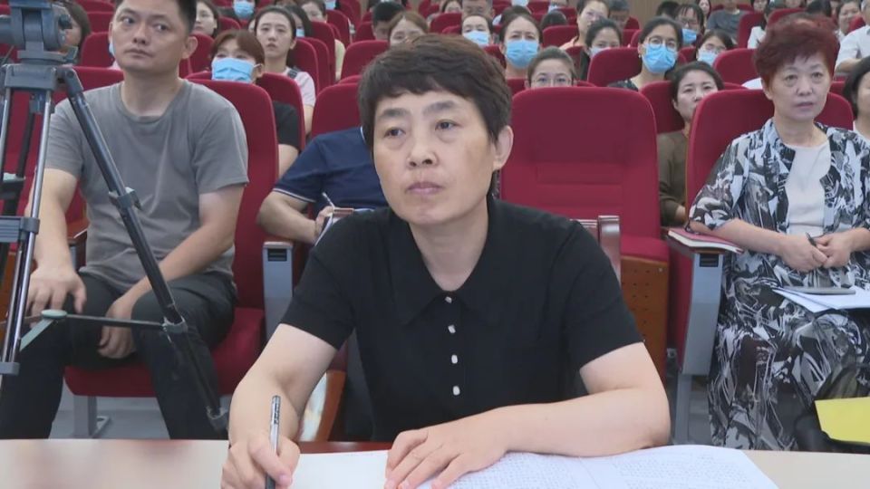 聊城市委讲师团副团长杨士武,茌平区委常委,宣传部部长宋静出席培训会