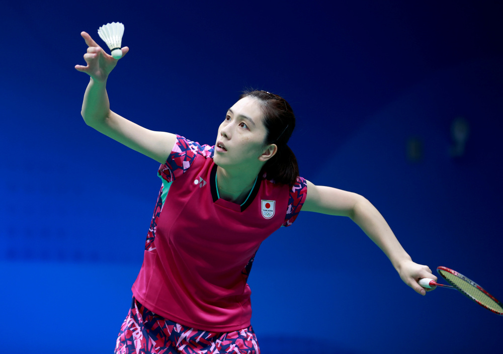 新华社记者 任正来 摄9月29日,日本队选手大堀彩在比赛中.