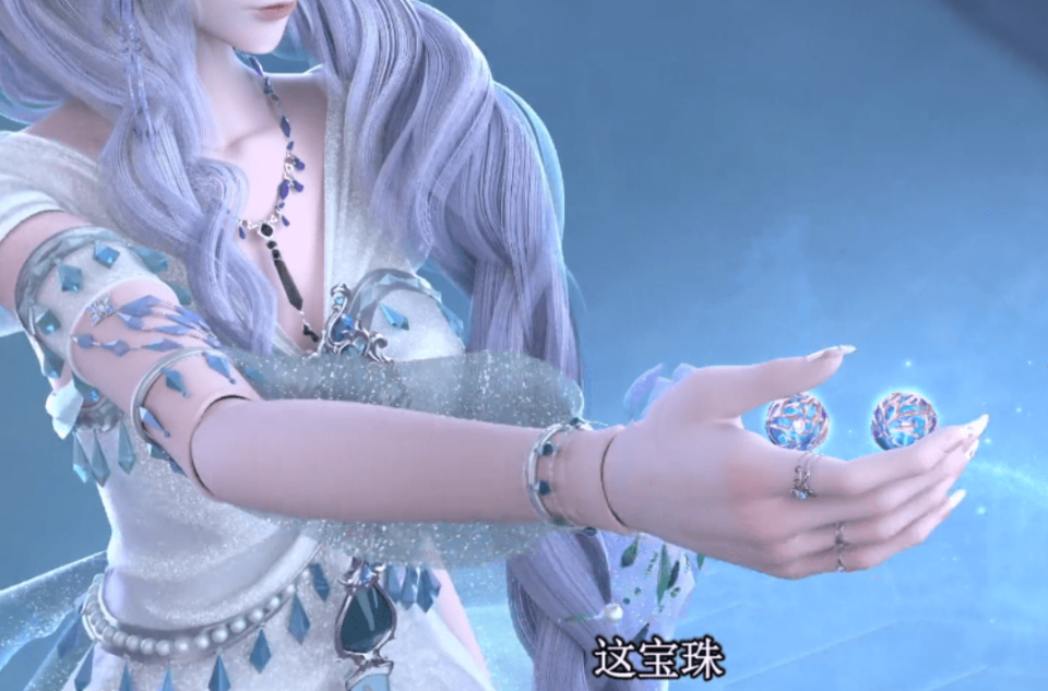 叶罗丽冰公主建模出现了负优化摆脱不了的面条形状发量堪忧