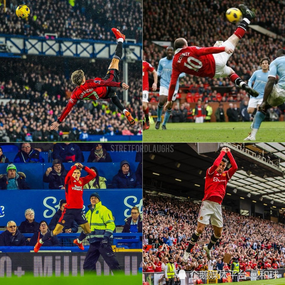 复盘埃弗顿03曼联惊天倒钩致敬鲁尼c罗包圆进攻马厂长才是真核