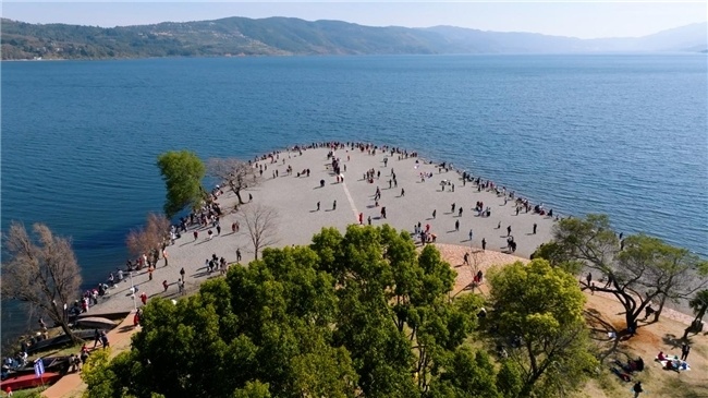 2024年春节假期昆明阳宗海风景名胜区旅游接待创历史新高