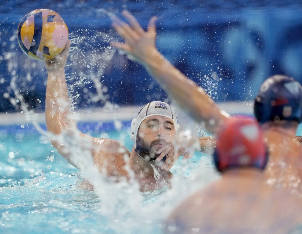 巴黎奥运会丨水球——男子四分之一决赛:塞尔维亚队晋级半决赛