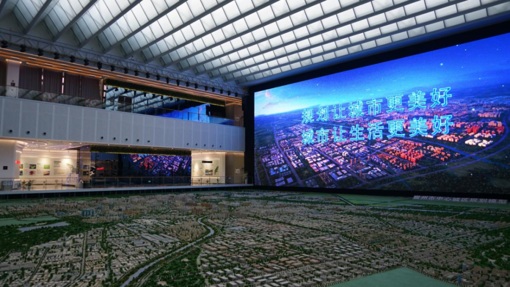 宿州城市规划展览馆也是采风线上的打卡点,既是规划展示空间,也将提供