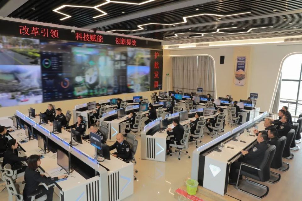 公安"情指行"一体化实战中心建立可视化展示,扁平化指挥,一张图作战的
