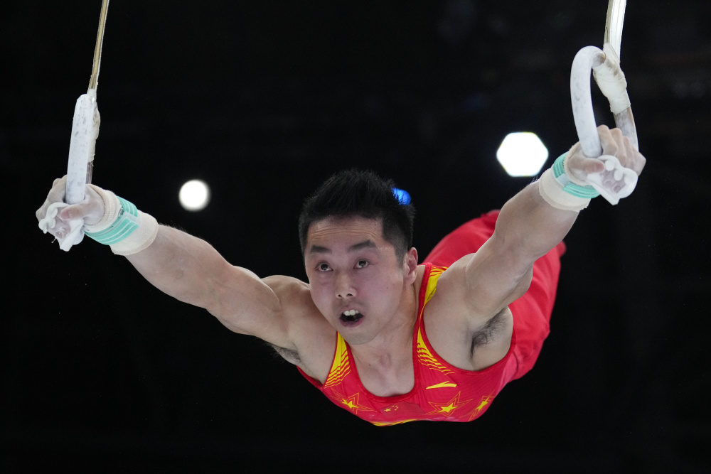 体操——安特卫普世锦赛:刘洋夺得吊环冠军_腾讯新闻