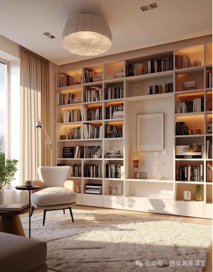 客厅布置一个读书角,这样做最好5.18