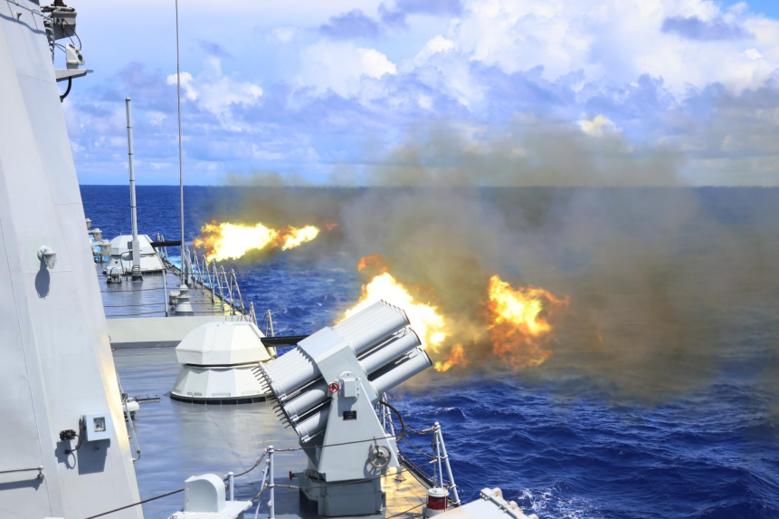 一座城开创054系列舰艇的先河具有远海作战能力的导弹护卫舰我国自主