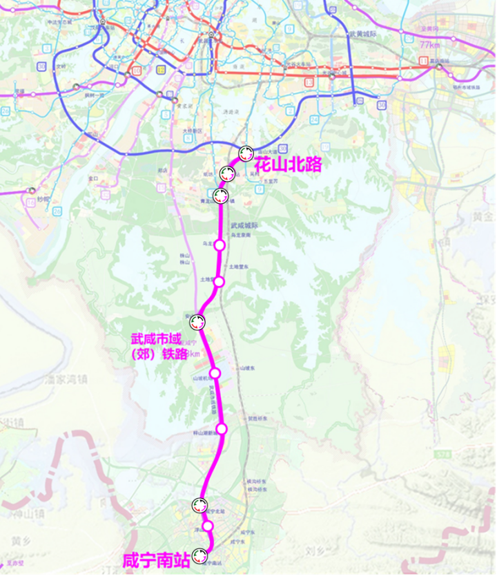 武汉地铁,开进都市圈