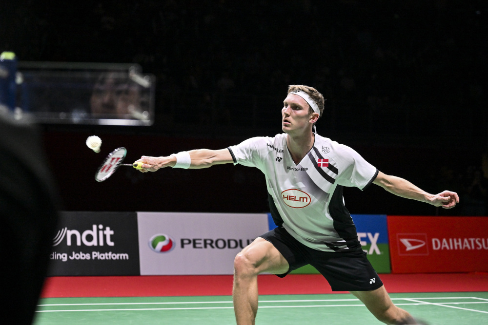 羽毛球——马来西亚大师赛:安赛龙男单夺冠