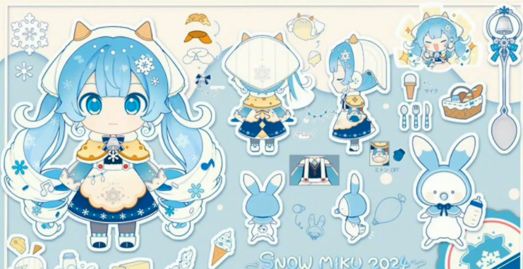 初音未来2024雪初音投票活动开启 你最喜欢哪位冰雪主题的葱娘