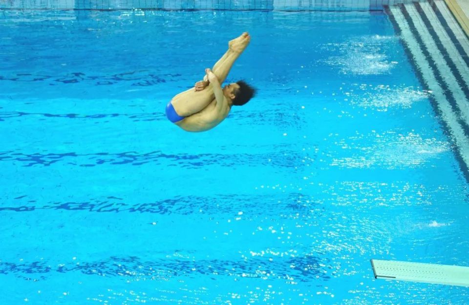 男子跳水冠军图片