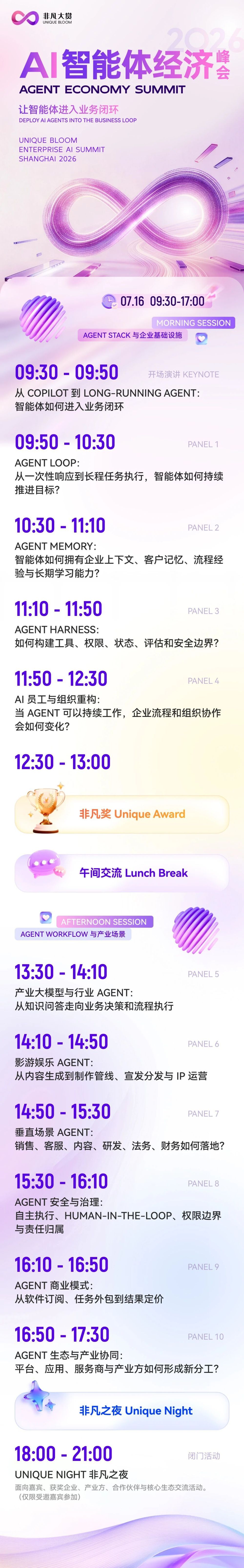 去 WAIC 前，先来上海看一场企业 AI 落地峰会 · 原文图片 2