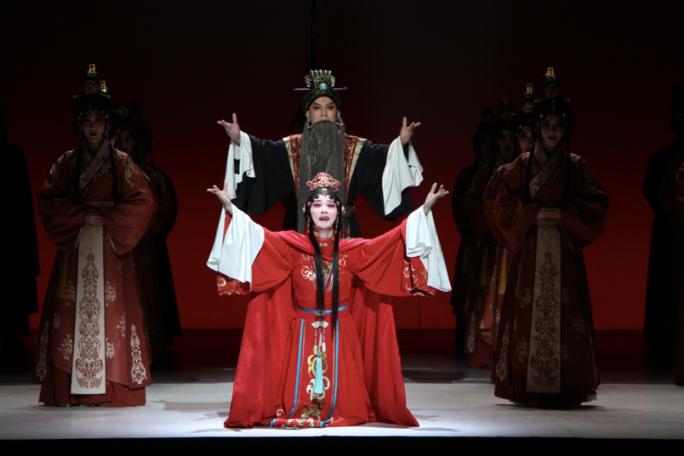 大剧院演播时间,平台:3月18日-19日  14:00京剧《文明太后》项目主体