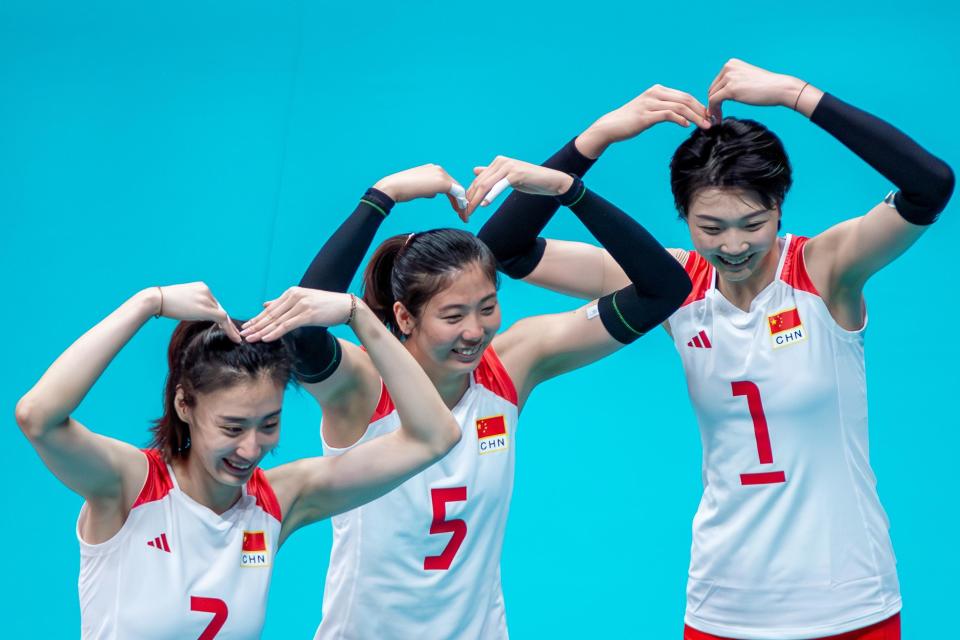 【杭州亚运会】战胜日本女排,中国女排收获队史亚运第9金-腾讯新闻