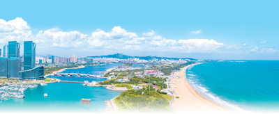 日照市委宣传部供图孟凌峰(中)与同事在研究海岸线修复工程图.