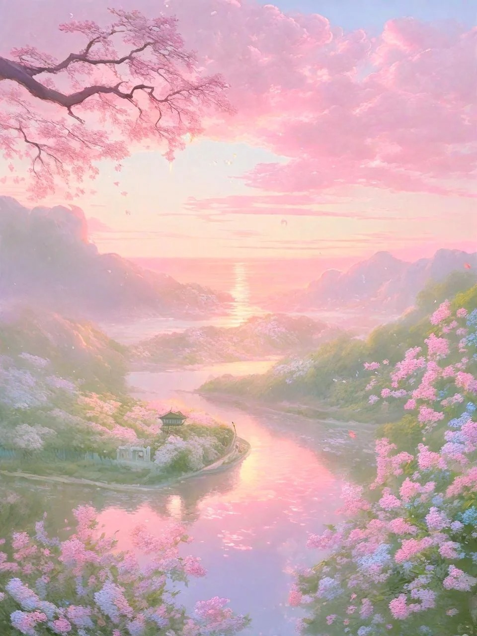 6首山水禅意诗词:浊气清扬,飘然世外