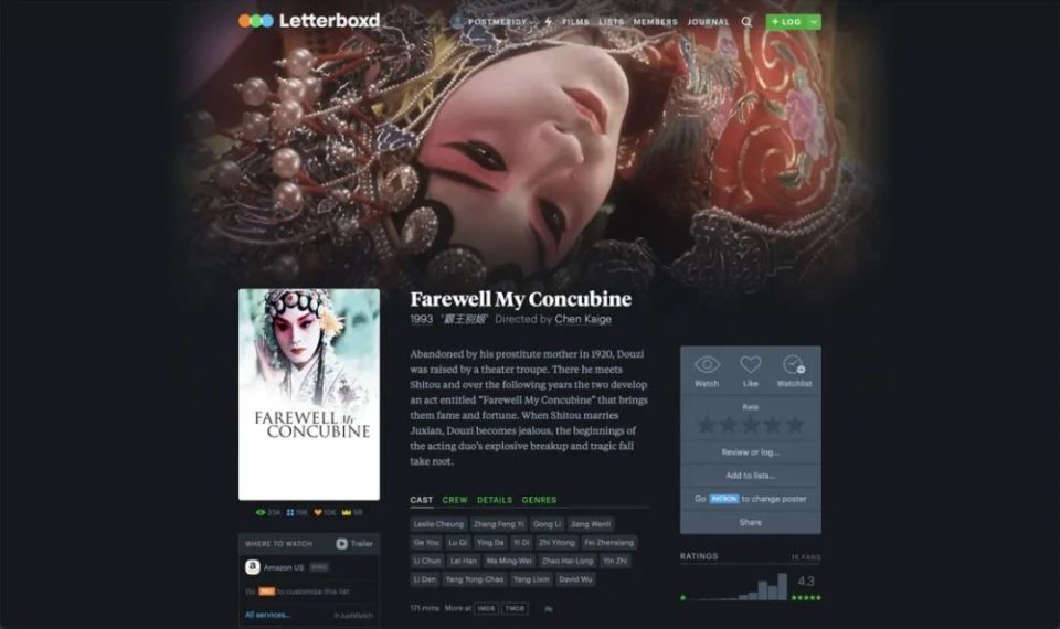 因此与 trakt 比起来,letterboxd 更偏向于一个单纯的记录工具,优势